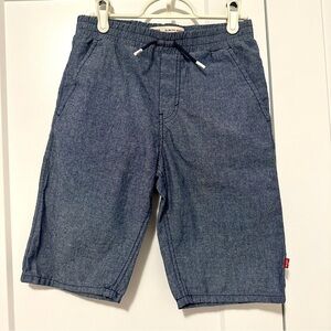 Levi’s Blue Denim Wash Slim Fit Short Size 11/12 Boys Kids Classic Jean Shorts
